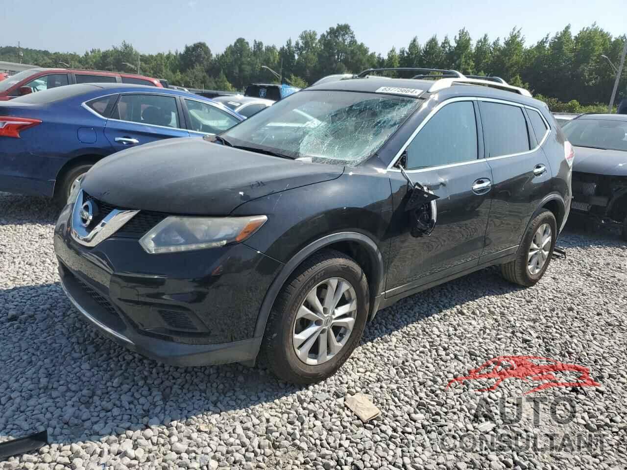 NISSAN ROGUE 2016 - KNMAT2MT9GP666304