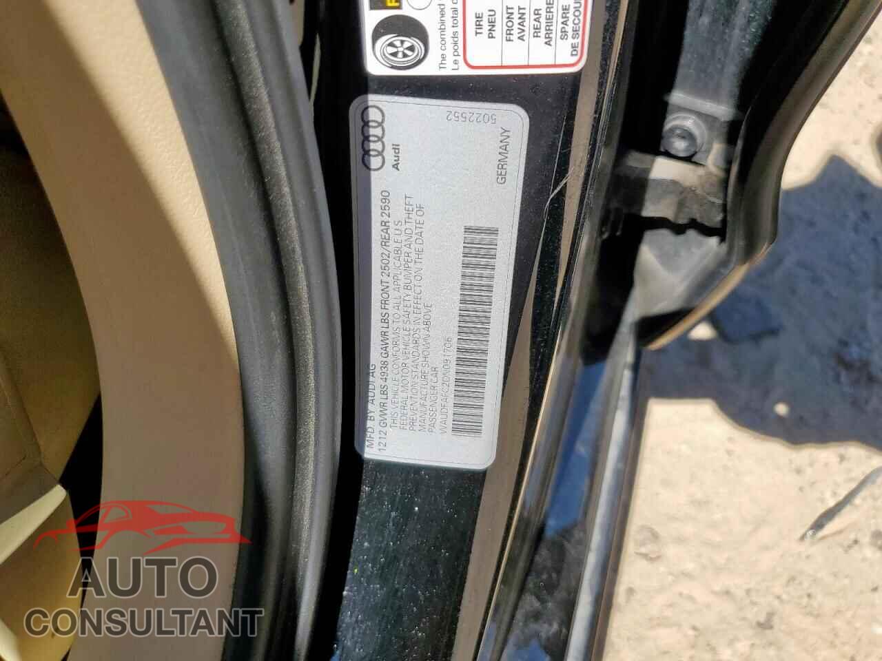 AUDI A6 2013 - WAUDFAFC2DN091706