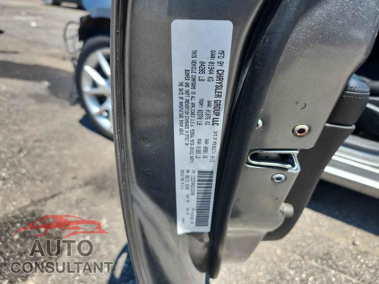 DODGE DART 2013 - 1C3CDFBA5DD332898