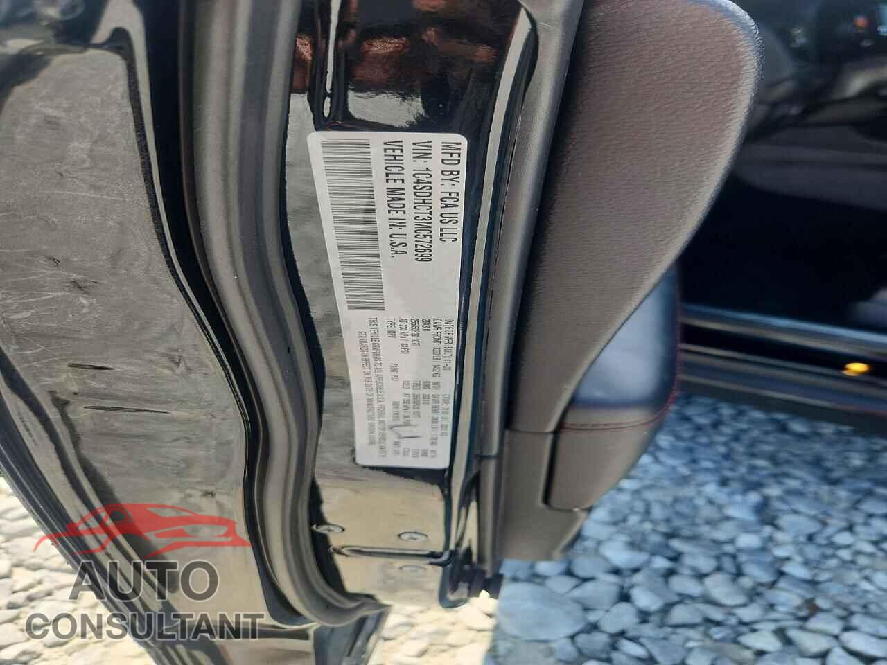 DODGE DURANGO 2021 - 1C4SDHCT3MC572699