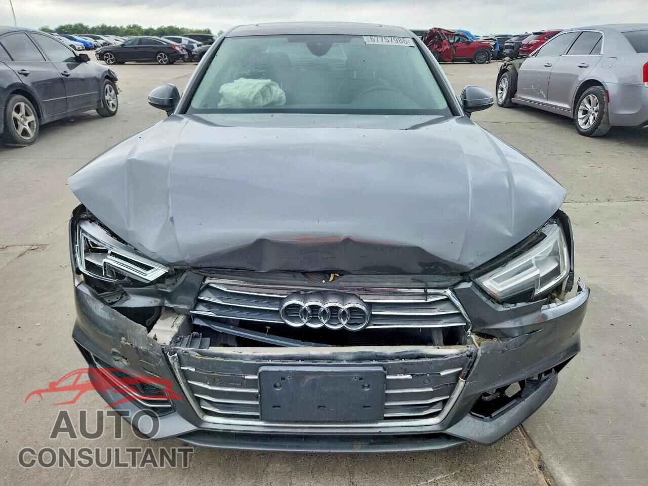 AUDI A4 2017 - WAULMAF43HA156179