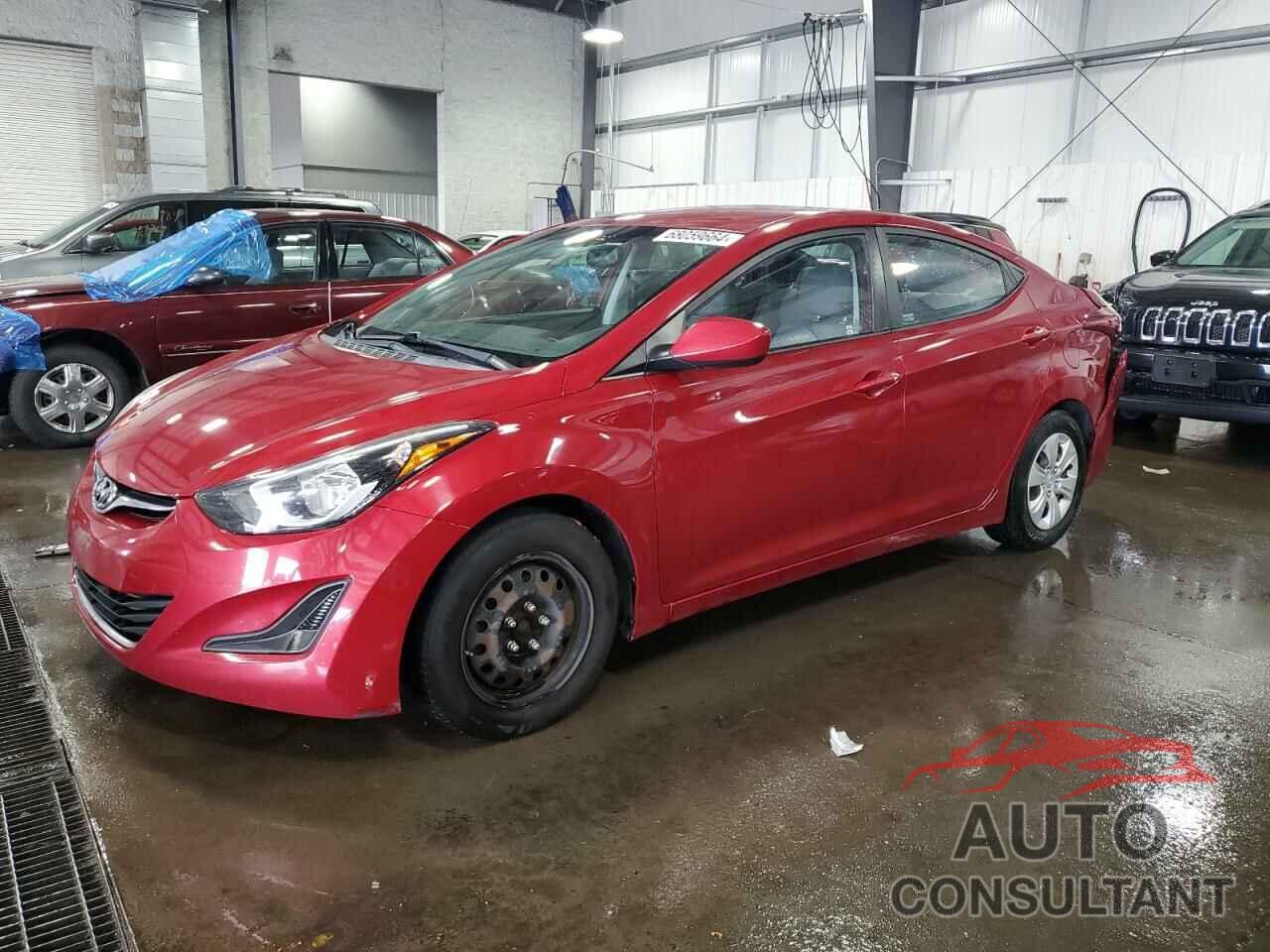 HYUNDAI ELANTRA 2016 - KMHDH4AE0GU631955