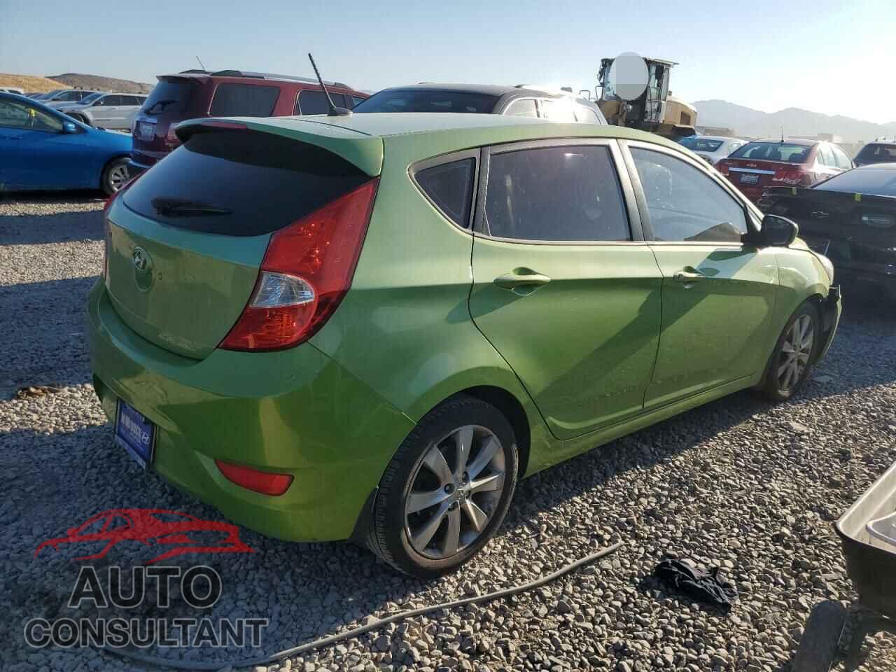 HYUNDAI ACCENT 2012 - KMHCU5AEXCU034397