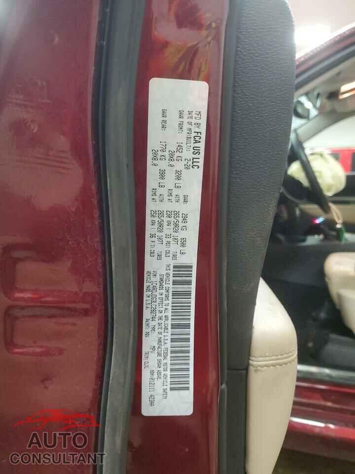 DODGE DURANGO 2020 - 1C4RDJDG3LC282744