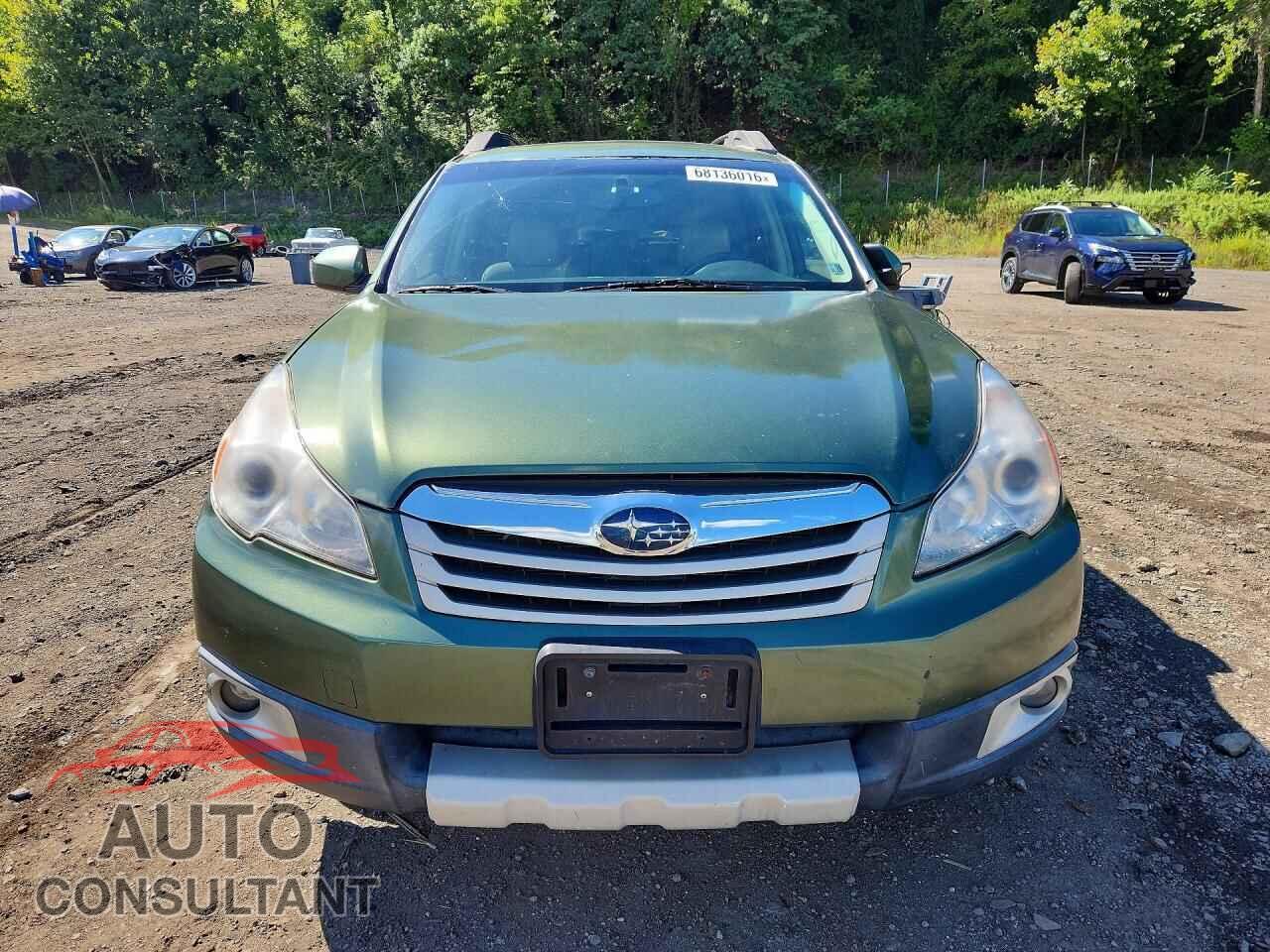 SUBARU OUTBACK 2011 - 4S4BRBKC4B3324261