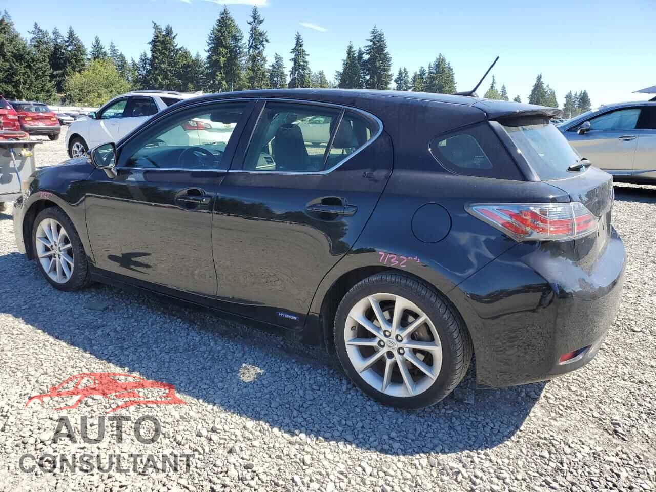 LEXUS CT 200 2012 - JTHKD5BH2C2094516