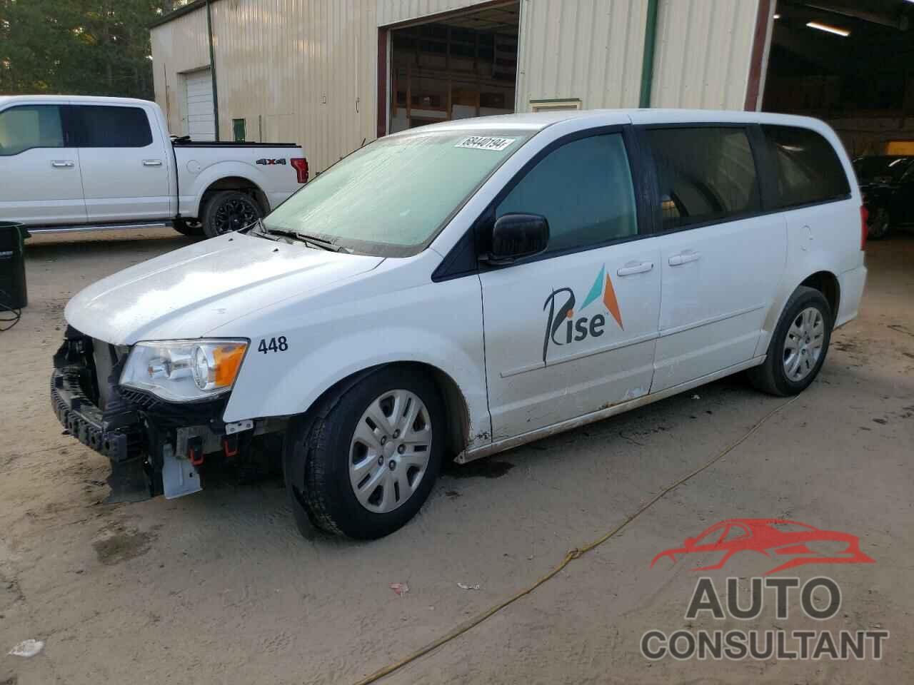 DODGE CARAVAN 2016 - 2C4RDGBG2GR342189