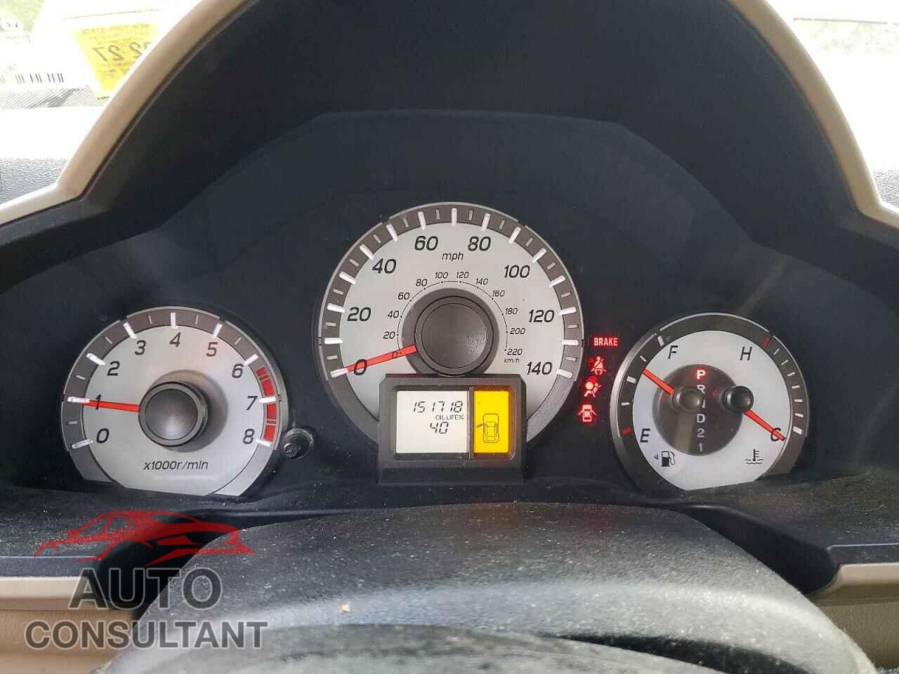 HONDA PILOT 2012 - 5FNYF4H25CB005151