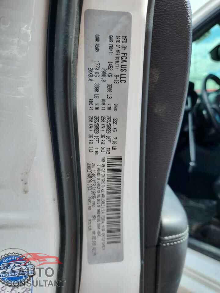 DODGE DURANGO 2020 - 1C4SDJCT5LC116435