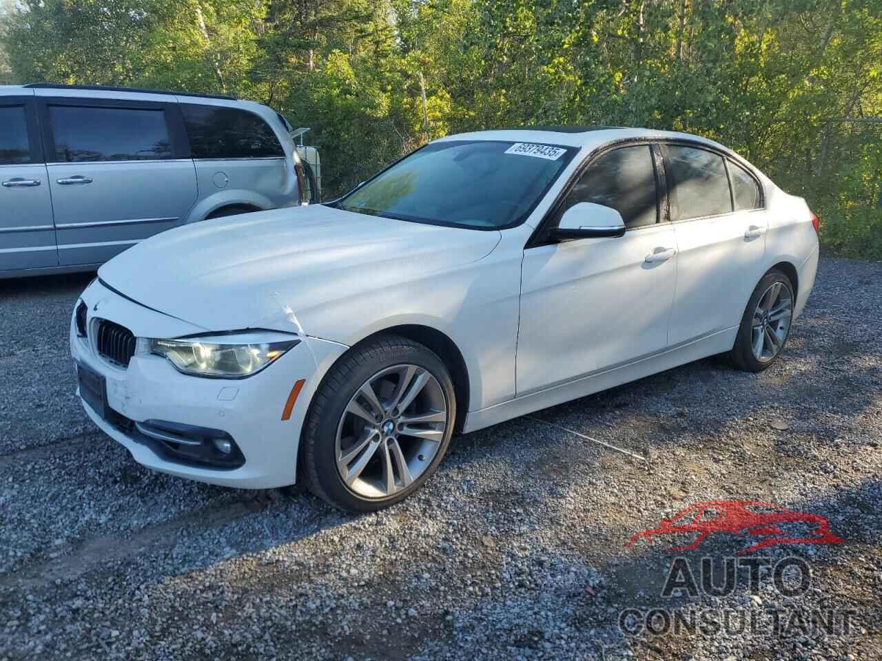 BMW 3 SERIES 2017 - WBA8D9C36HA012416