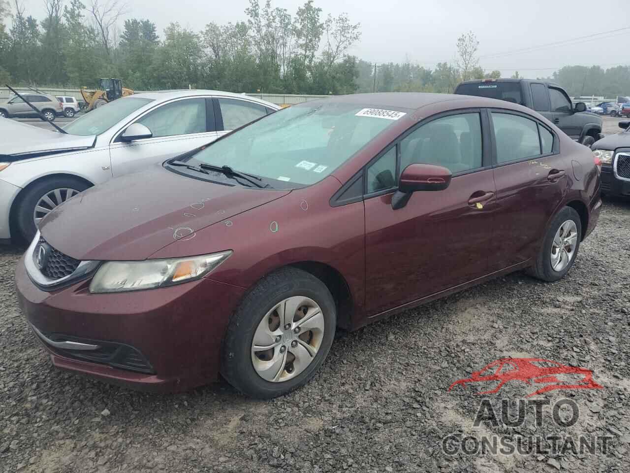 HONDA CIVIC 2014 - 19XFB2F53EE012046