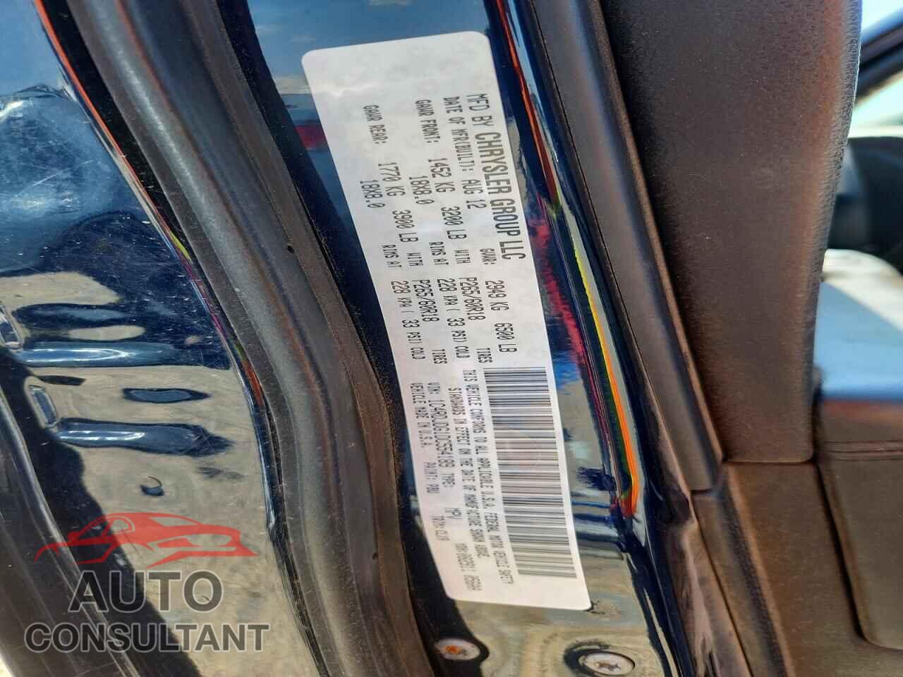 DODGE DURANGO 2013 - 1C4RDJDG1DC554189