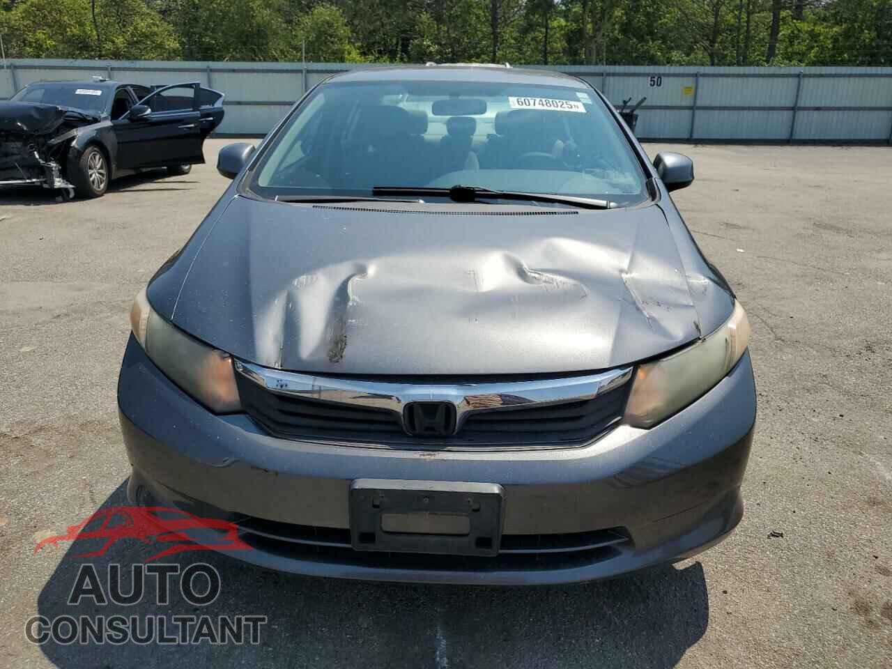 HONDA CIVIC 2012 - 19XFB2F54CE344901