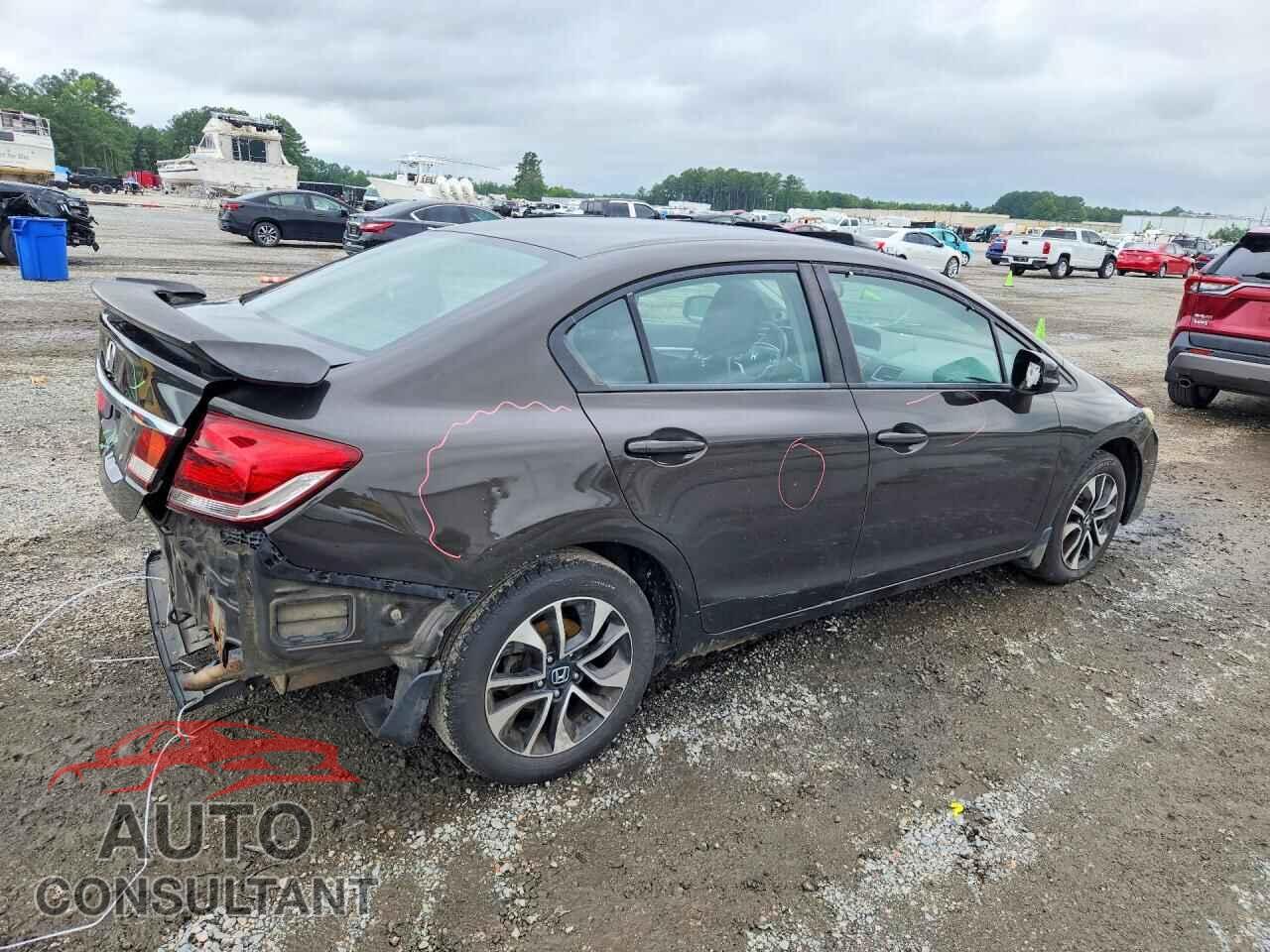 HONDA CIVIC 2013 - 19XFB2F80DE200015