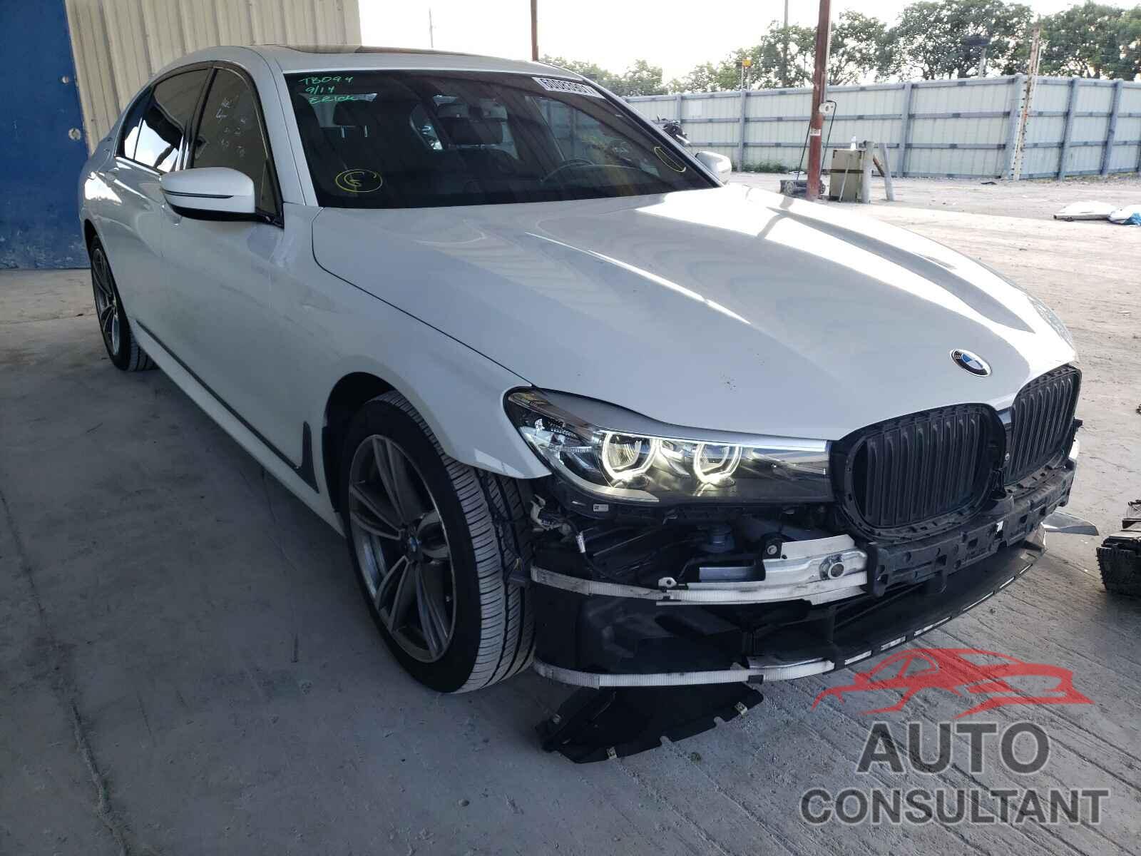 BMW 7 SERIES 2017 - WBA7J2C35HG497849