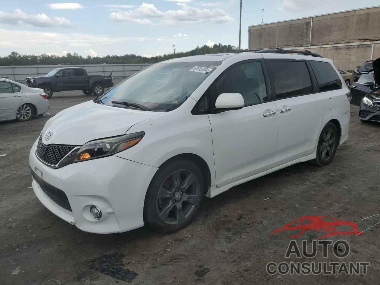 TOYOTA SIENNA 2017 - 5TDXZ3DC1HS816587