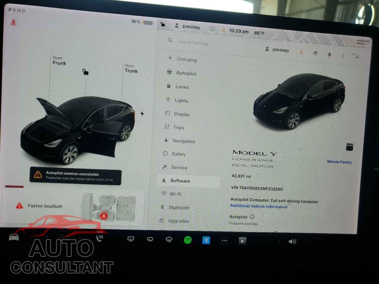 TESLA MODEL Y 2022 - 7SAYGDEEXNF332260