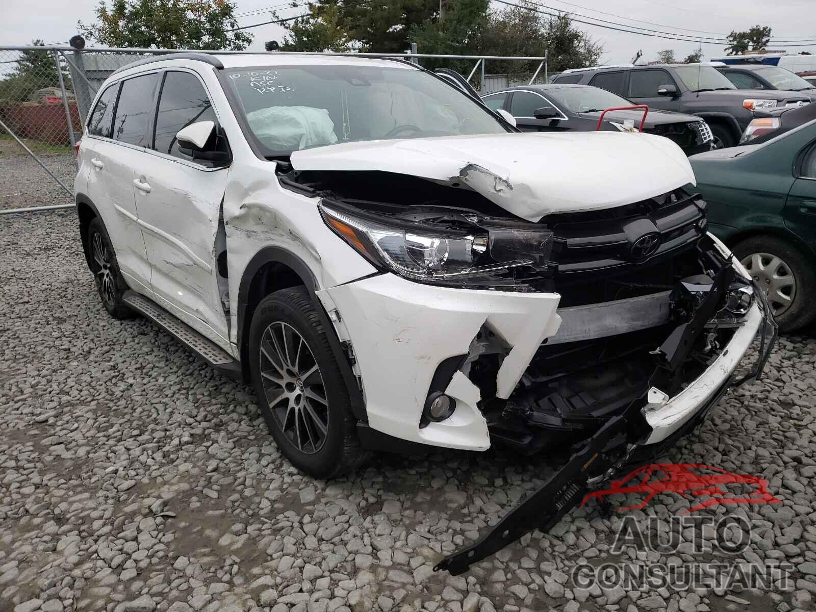 TOYOTA HIGHLANDER 2017 - 5TDJZRFH1HS446422