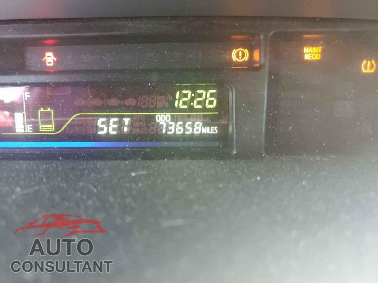 TOYOTA PRIUS 2014 - JTDZN3EU2E3365601