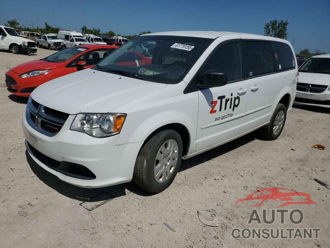 DODGE CARAVAN 2017 - 2C4RDGBG4HR855705