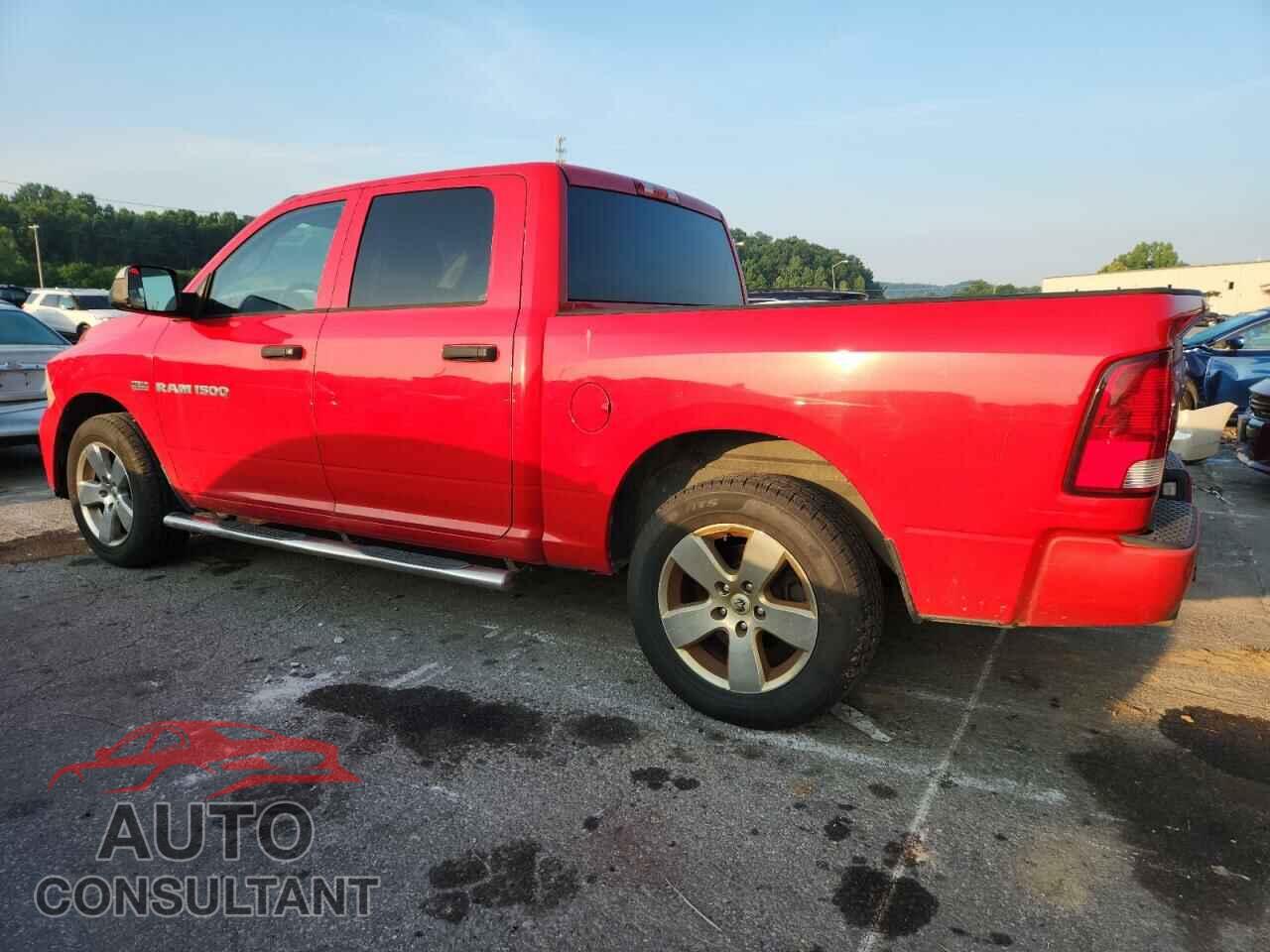 DODGE RAM 1500 2012 - 1C6RD6KT1CS246061