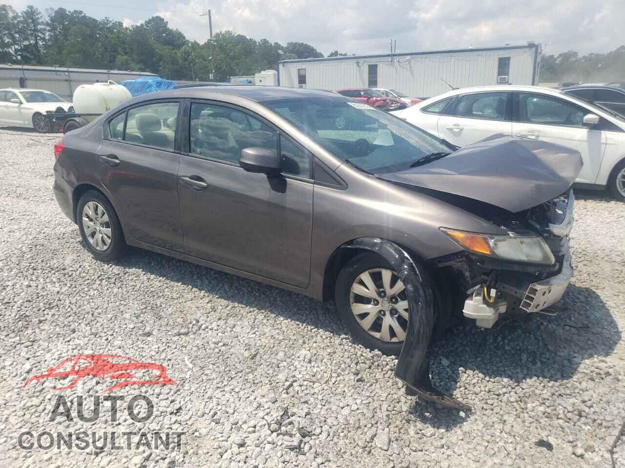 HONDA CIVIC 2012 - 19XFB2F57CE300858