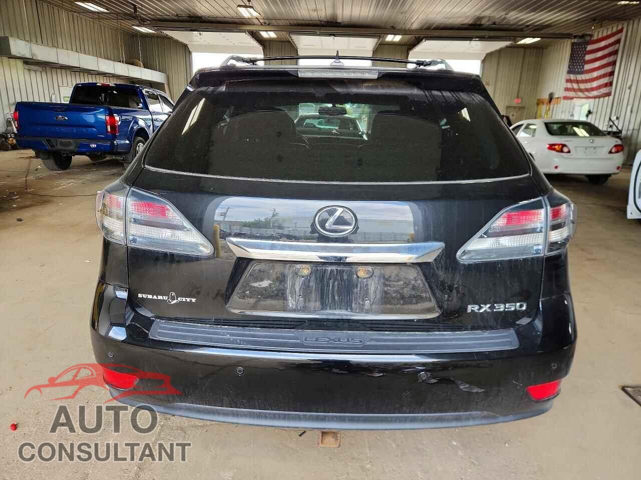 LEXUS RX350 2012 - 2T2BK1BA7CC125050