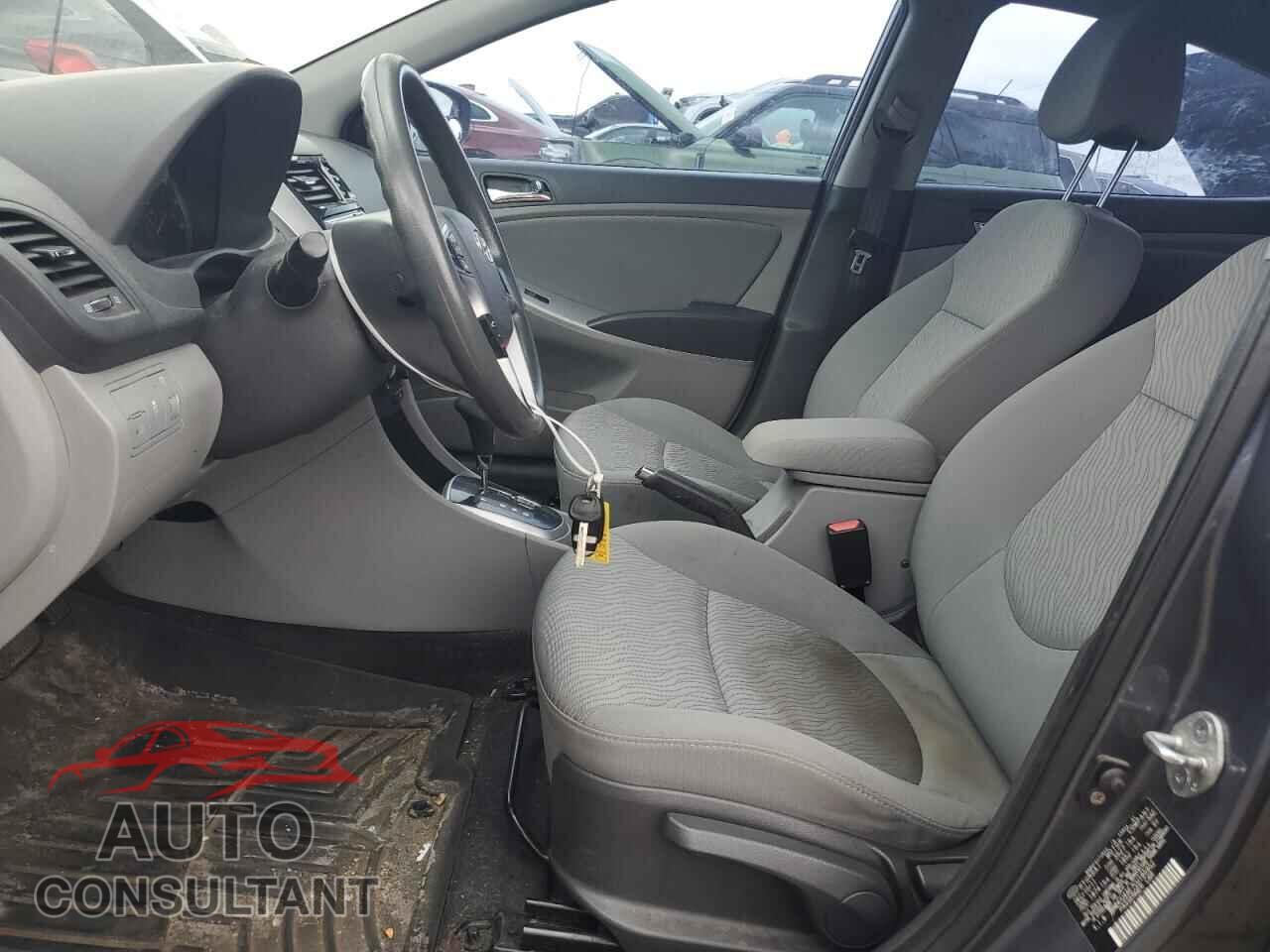 HYUNDAI ACCENT 2012 - KMHCU4AE7CU185952