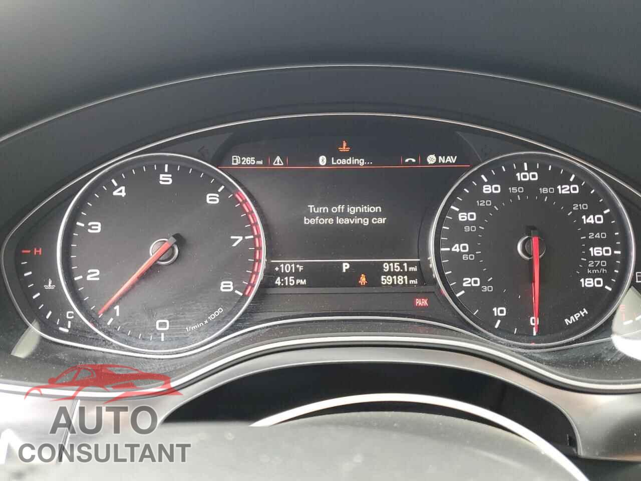 AUDI A6 2013 - WAUDFAFC6DN031640