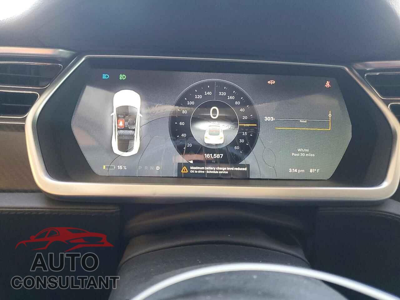 TESLA MODEL S 2012 - 5YJSA1CP2CFP02783