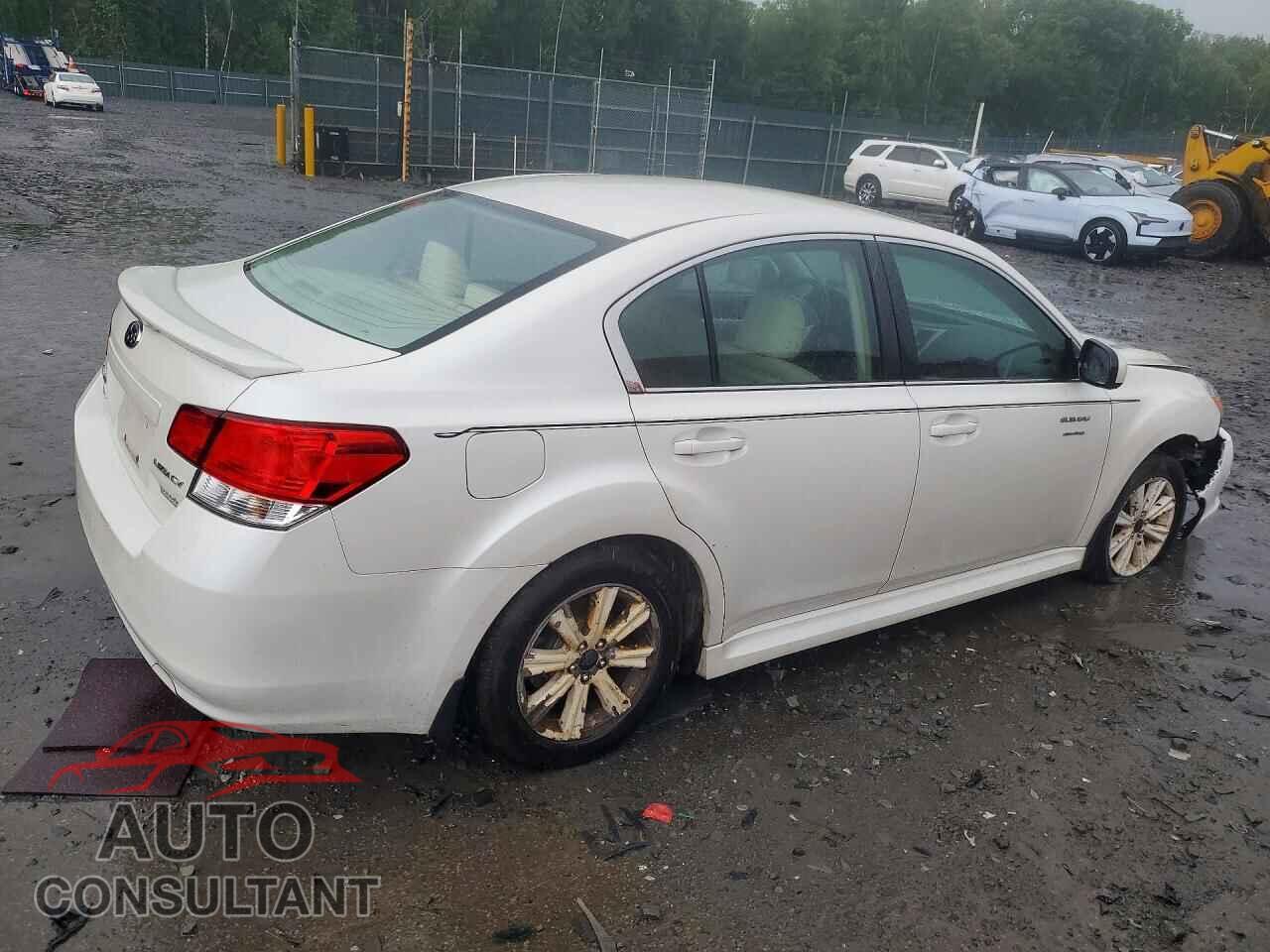 SUBARU LEGACY 2012 - 4S3BMBA60C3034986