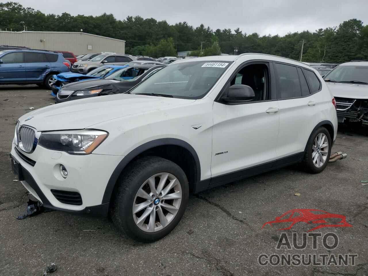 BMW X3 2016 - 5UXWX9C57G0D84615