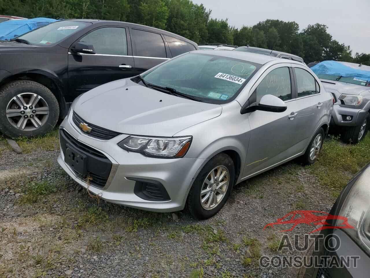 CHEVROLET SONIC 2017 - 1G1JD5SH3H4129887