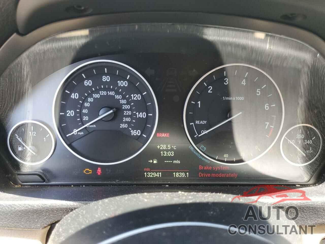 BMW 3 SERIES 2012 - WBA3A5C54CF342614