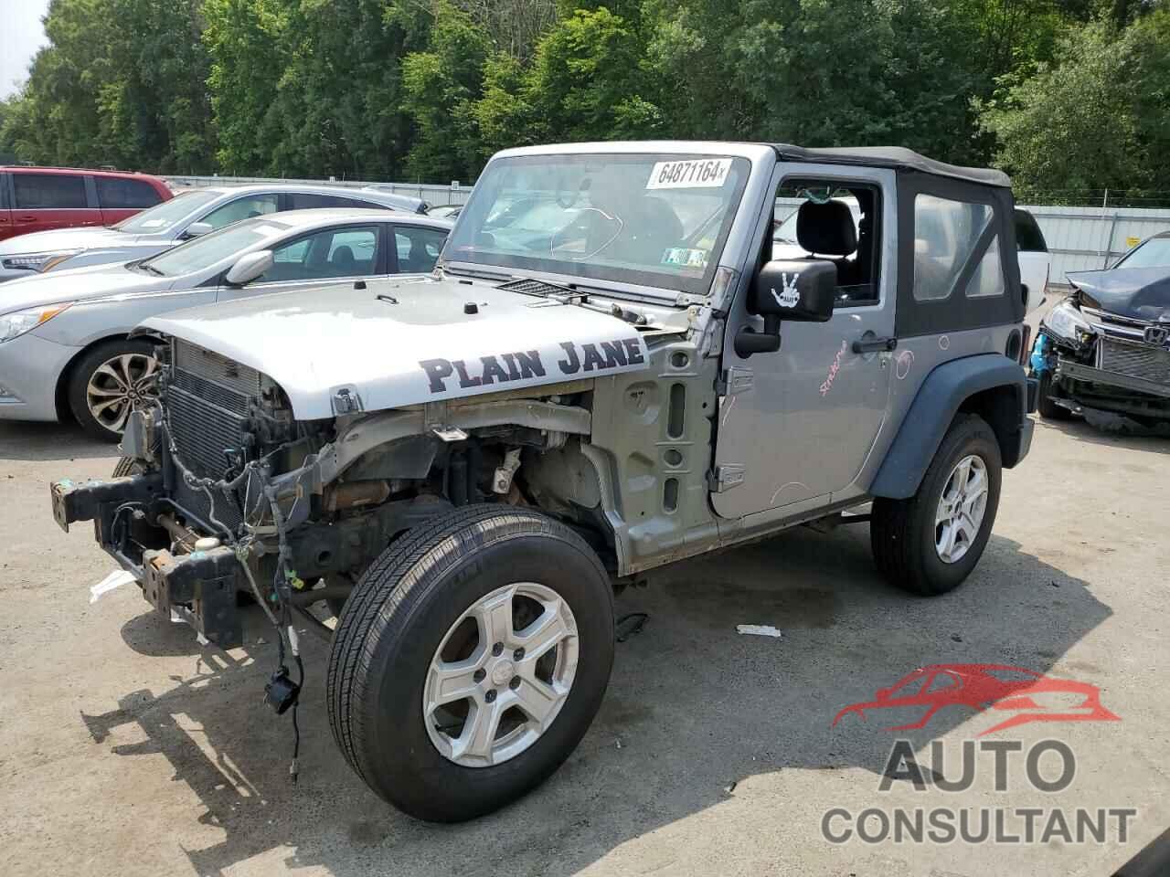 JEEP WRANGLER 2017 - 1C4AJWAGXHL530521