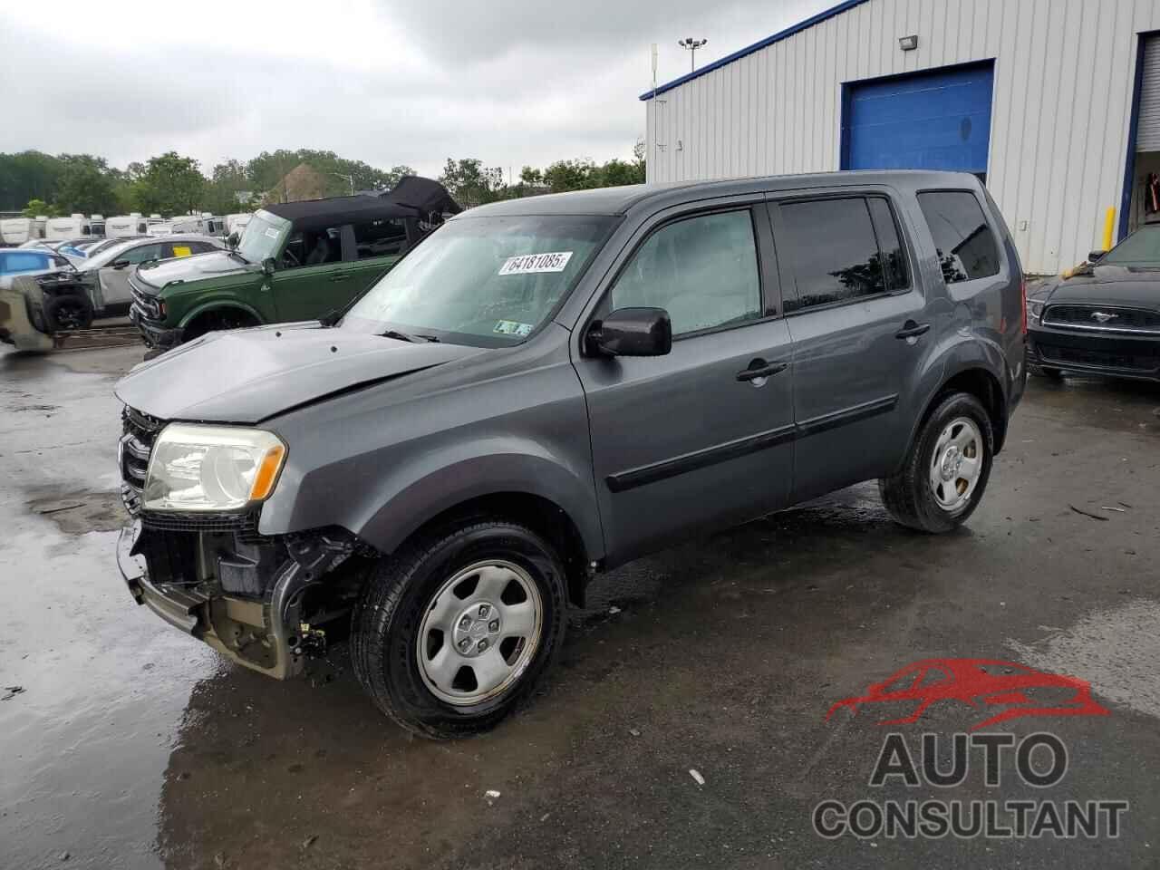 HONDA PILOT 2013 - 5FNYF4H24DB052432