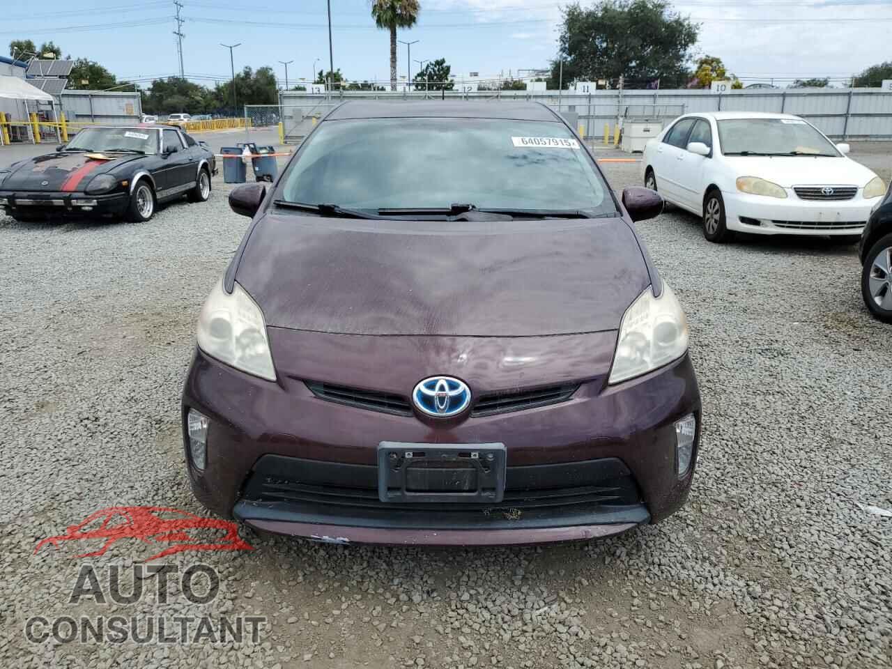 TOYOTA PRIUS 2013 - JTDKN3DU8D5606180