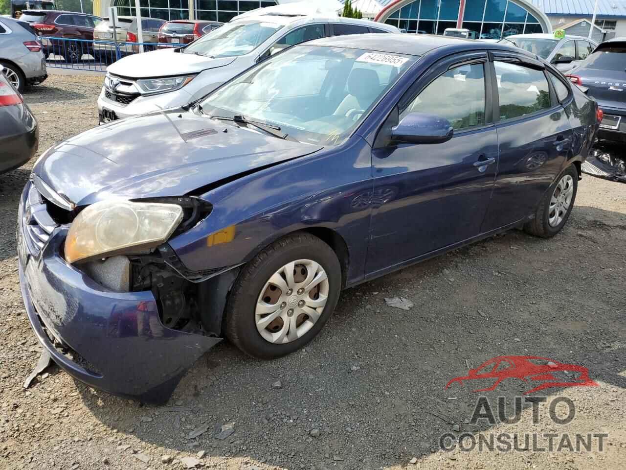 HYUNDAI ELANTRA 2010 - KMHDU4AD9AU937109