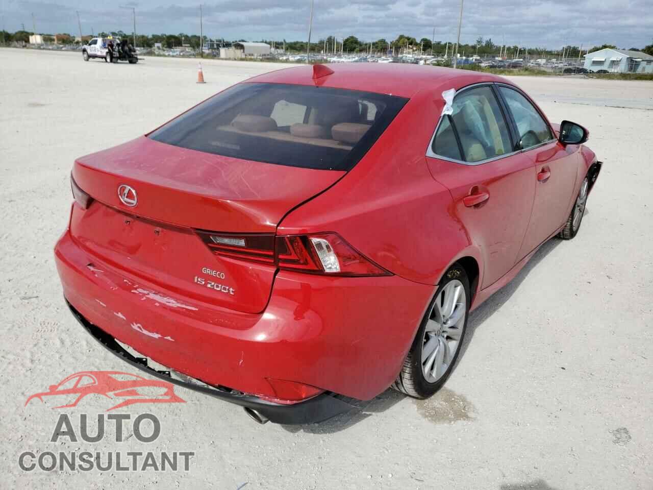 LEXUS IS 2016 - JTHBA1D2XG5018055