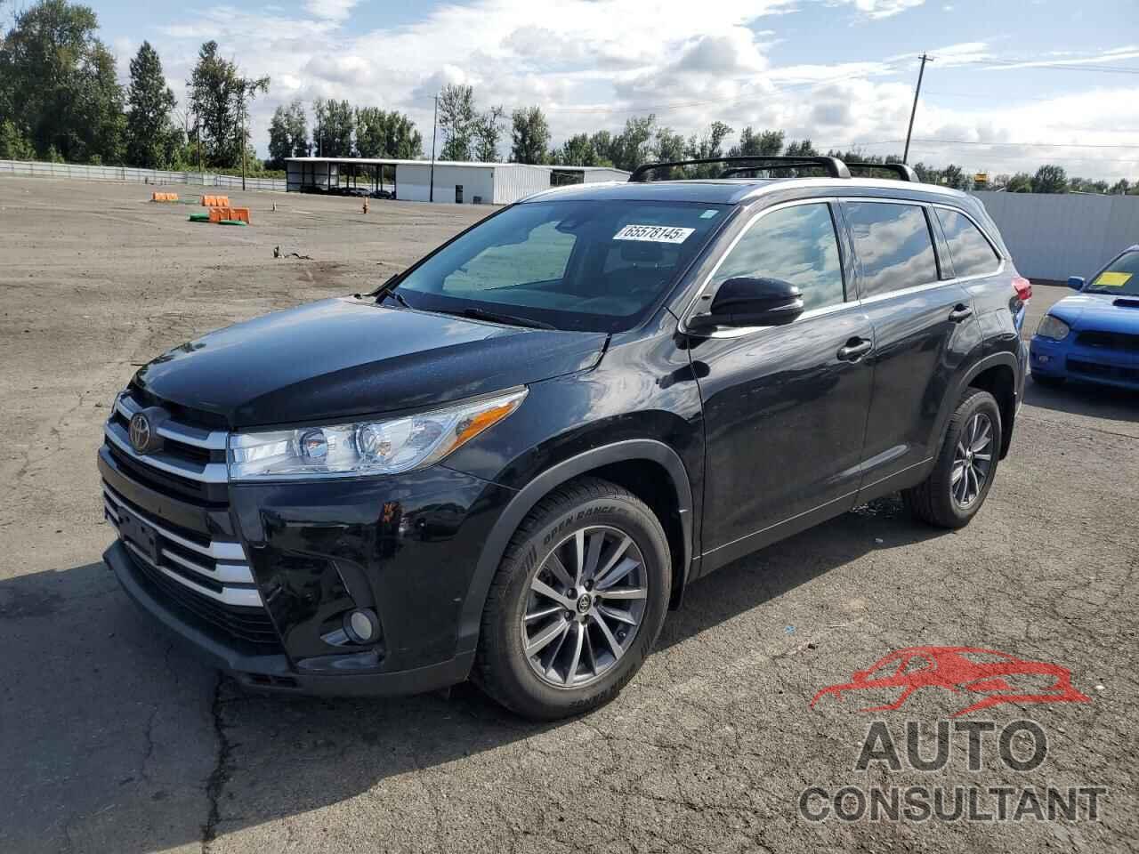 TOYOTA HIGHLANDER 2019 - 5TDJZRFHXKS567697