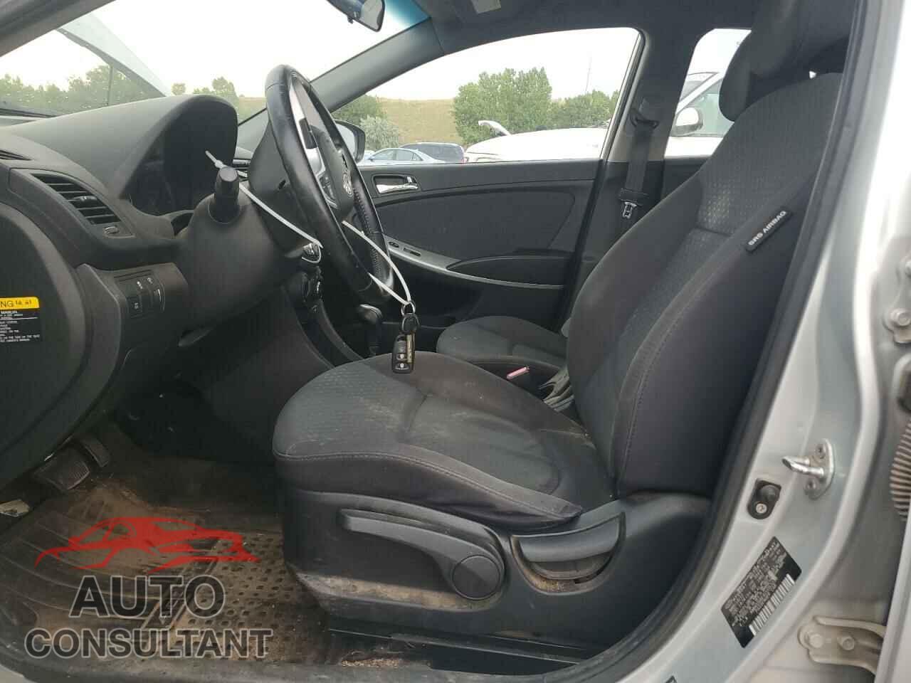 HYUNDAI ACCENT 2012 - KMHCU5AE4CU053236
