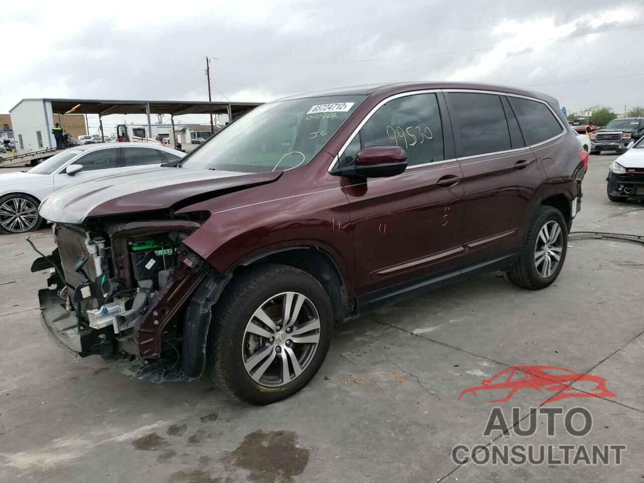 HONDA PILOT 2016 - 5FNYF5H51GB047662