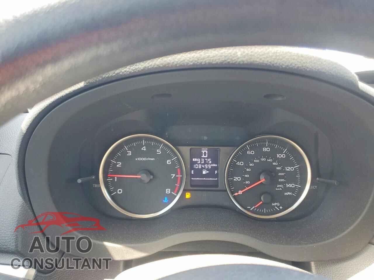 SUBARU IMPREZA 2016 - JF1GPAA62G8328895
