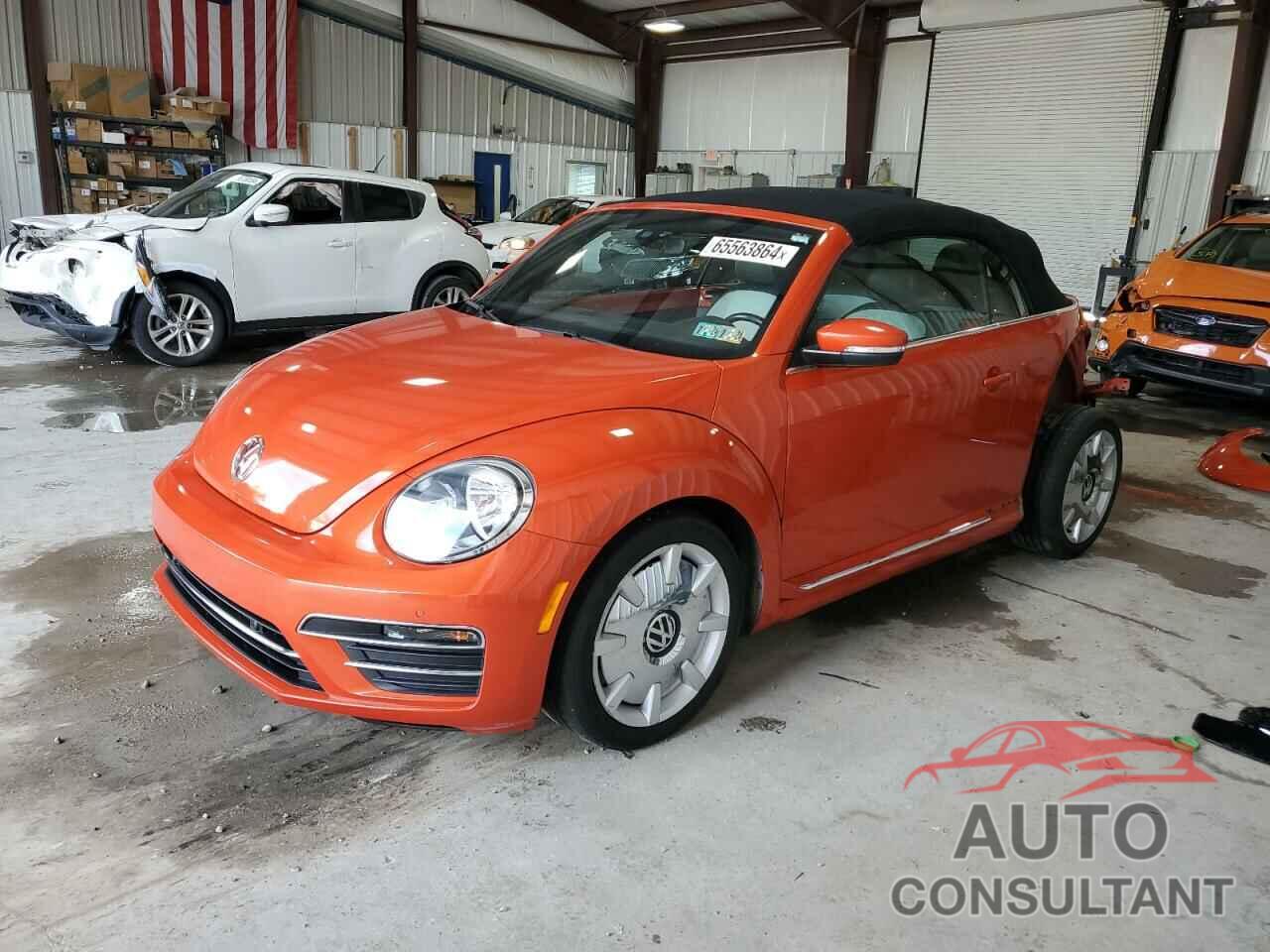 VOLKSWAGEN BEETLE 2017 - 3VW517AT6HM816673