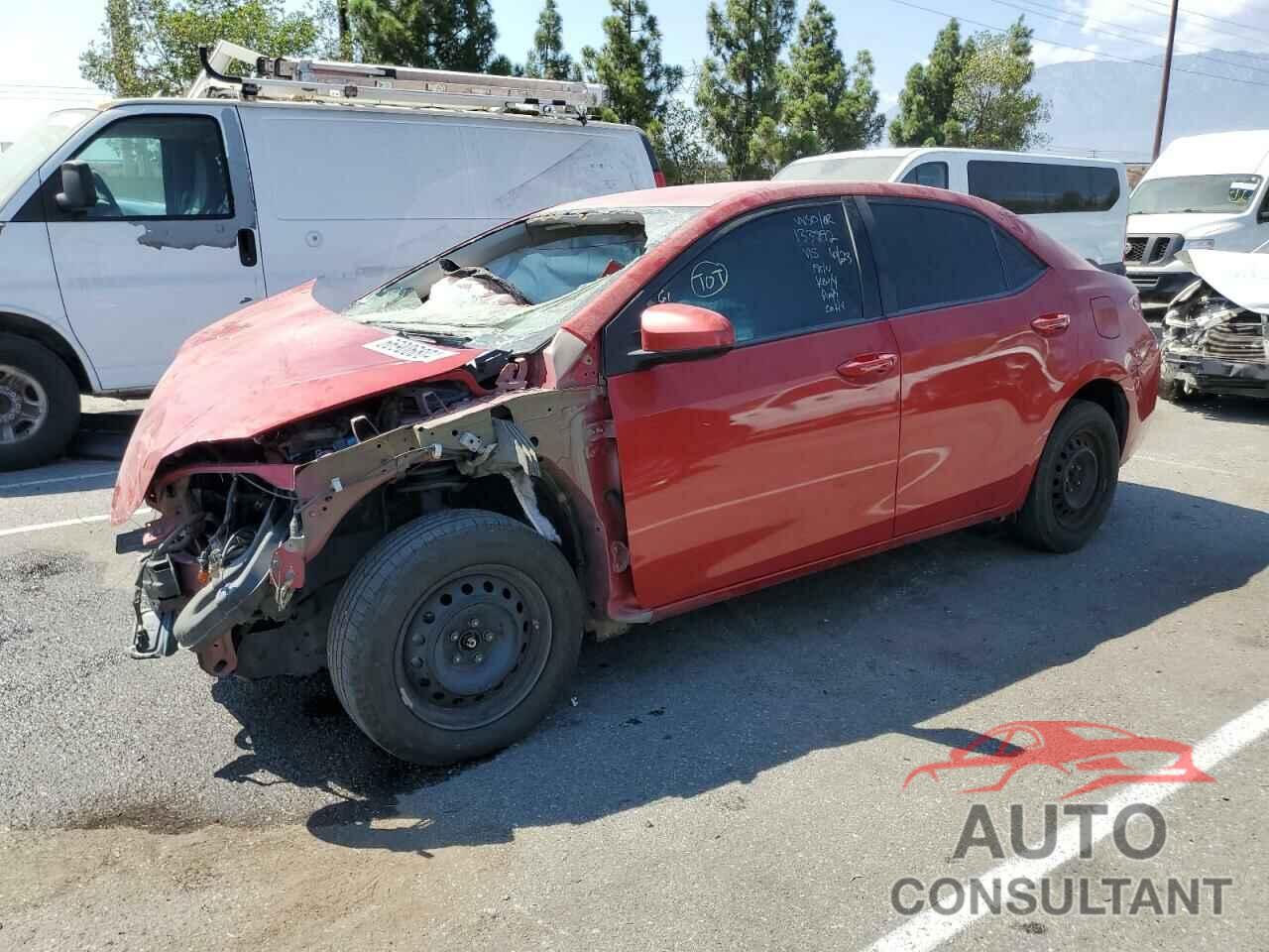 TOYOTA COROLLA 2016 - 5YFBURHE6GP421058