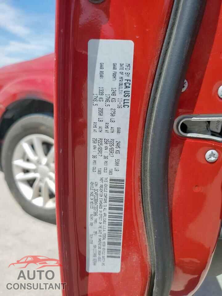 DODGE JOURNEY 2017 - 3C4PDCBBXHT557306