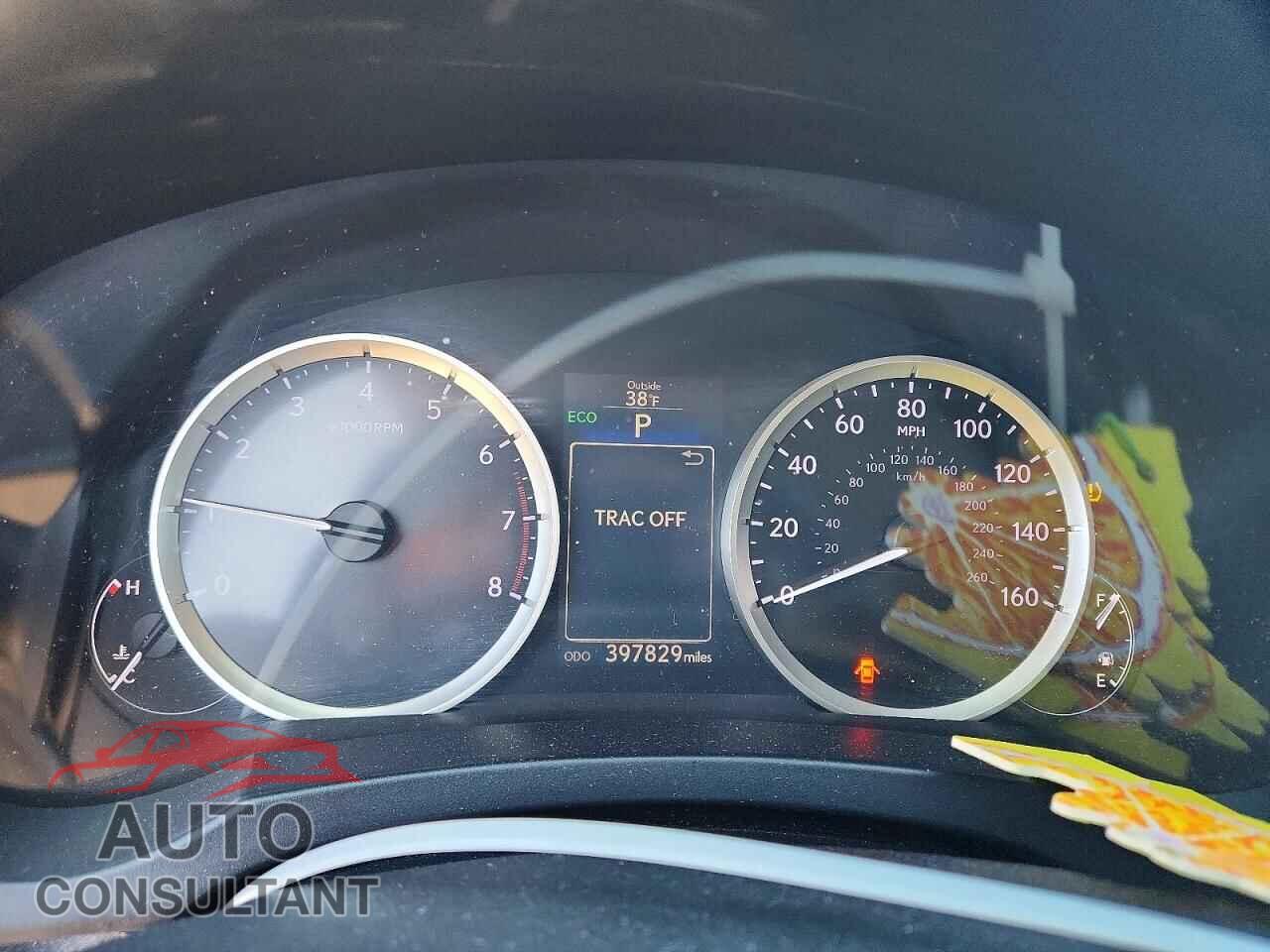 LEXUS IS 2014 - JTHBF1D27E5001972