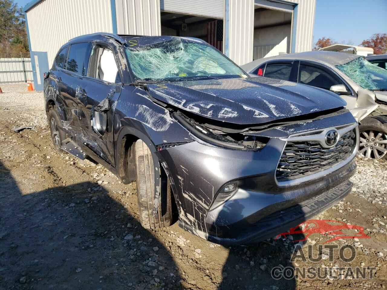 TOYOTA HIGHLANDER 2021 - 5TDGZRAH6MS080811