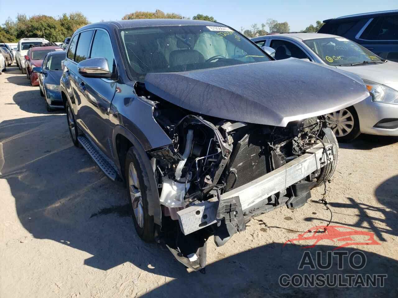 TOYOTA HIGHLANDER 2016 - 5TDZKRFH6GS175749