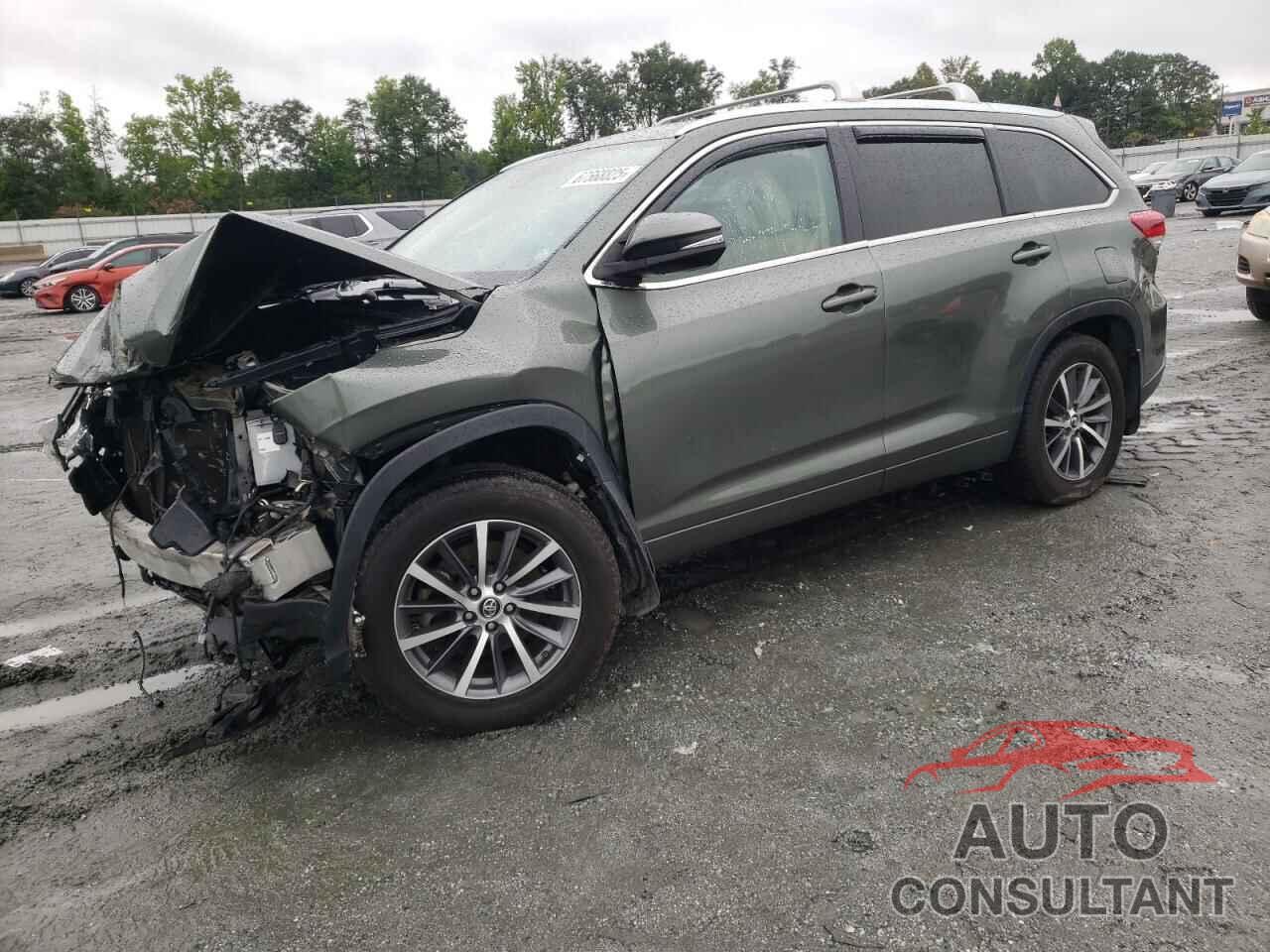 TOYOTA HIGHLANDER 2017 - 5TDJZRFH4HS411860